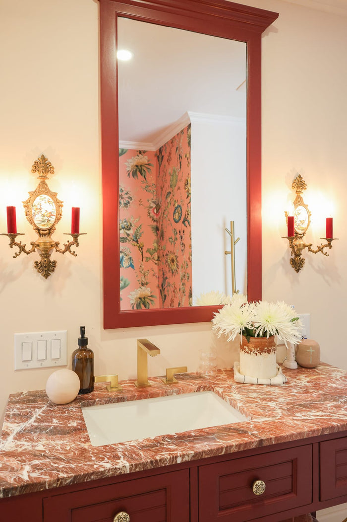 Projet de comptoir de salle de bain à St-Lazarre