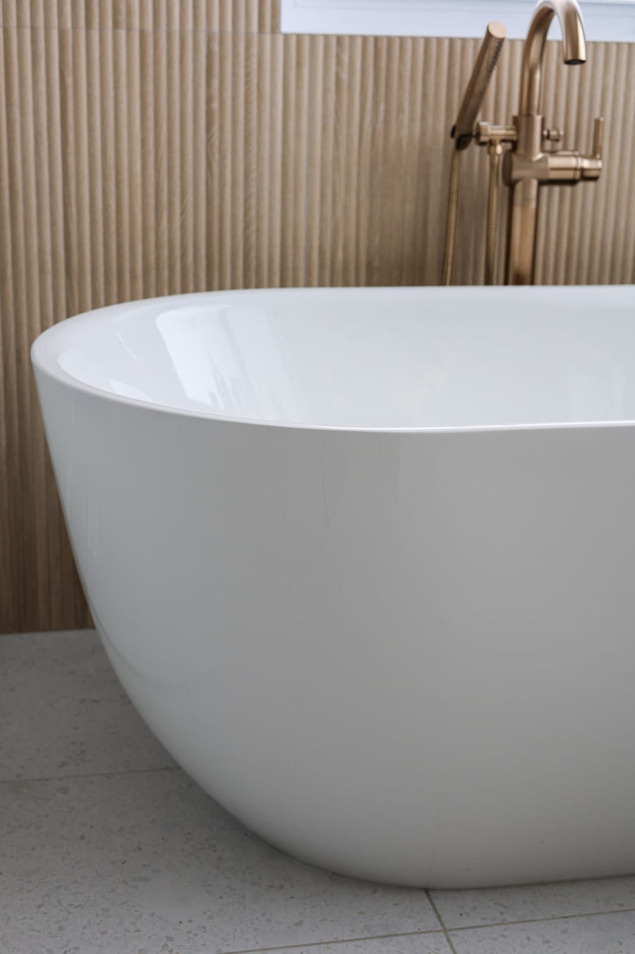 Salle de bain à Valleyfield (céramique look bois)