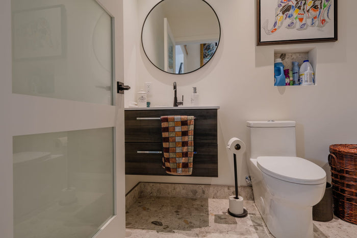Salle de lavage à Valleyfield (céramique)