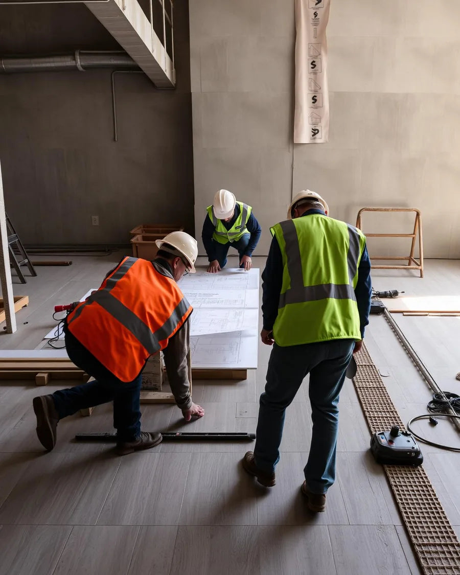 Vous gérez un chantier.